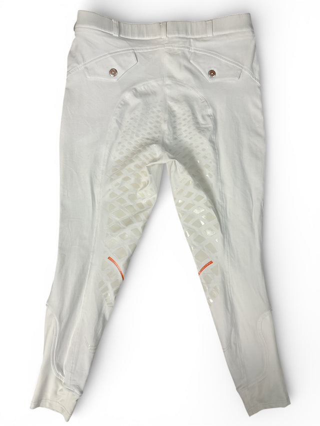 Schockemohle Women's Full Seat Grip Breech - White / Size US 32