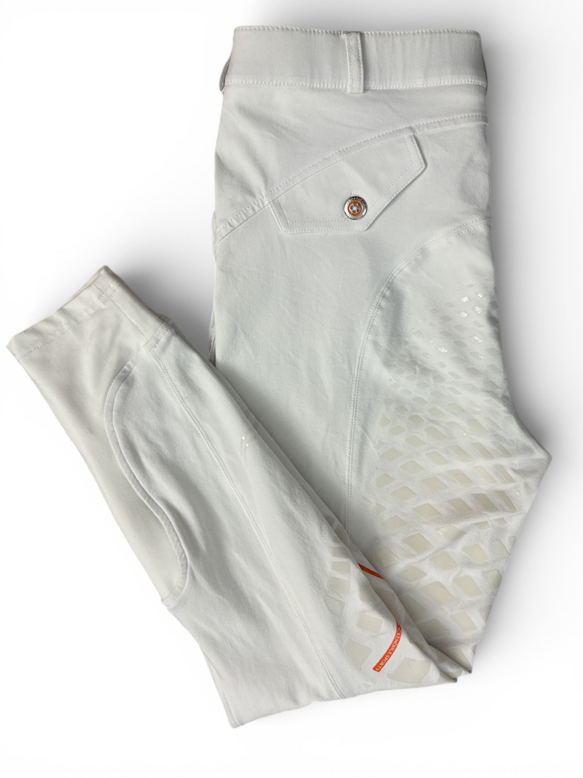 Schockemohle Women's Full Seat Grip Breech - White / Size US 32