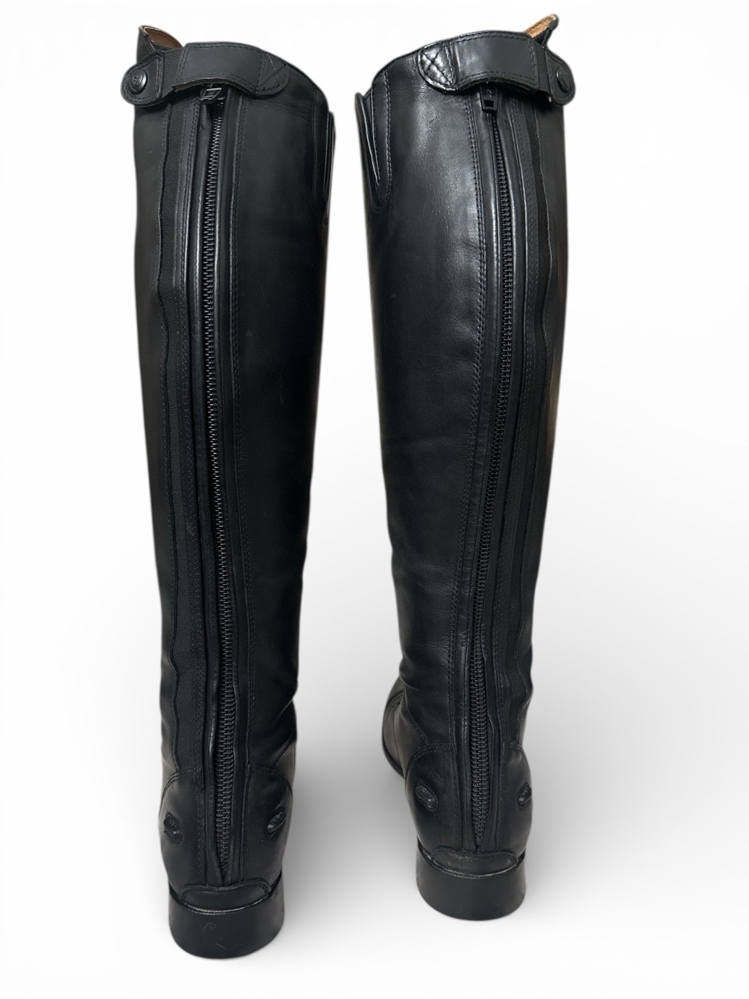 Ariat Heritage Contour II Field Zip Tall Riding Boot - Black / Size 9.5 / Medium Height / Wide Calf