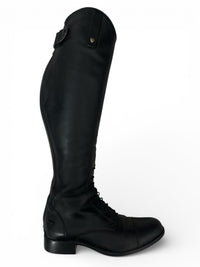 Ariat Heritage Contour II Field Zip Tall Riding Boot - Black / Size 9.5 / Medium Height / Wide Calf