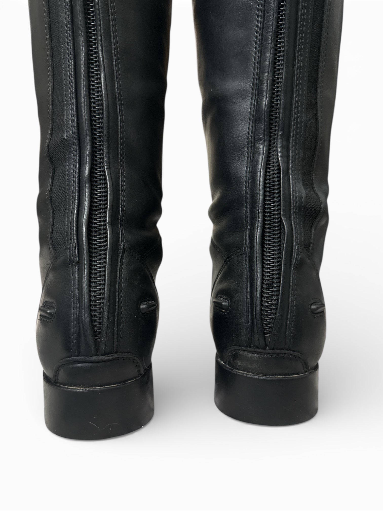 Ariat Heritage Contour II Field Zip Tall Riding Boot - Black / Size 9.5 / Medium Height / Wide Calf
