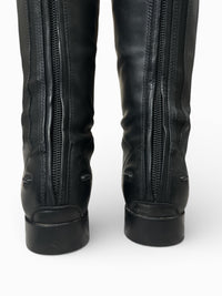 Ariat Heritage Contour II Field Zip Tall Riding Boot - Black / Size 9.5 / Medium Height / Wide Calf