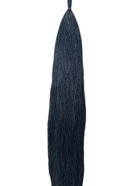 Black Natural Horse Hair Tail Extension 36"
