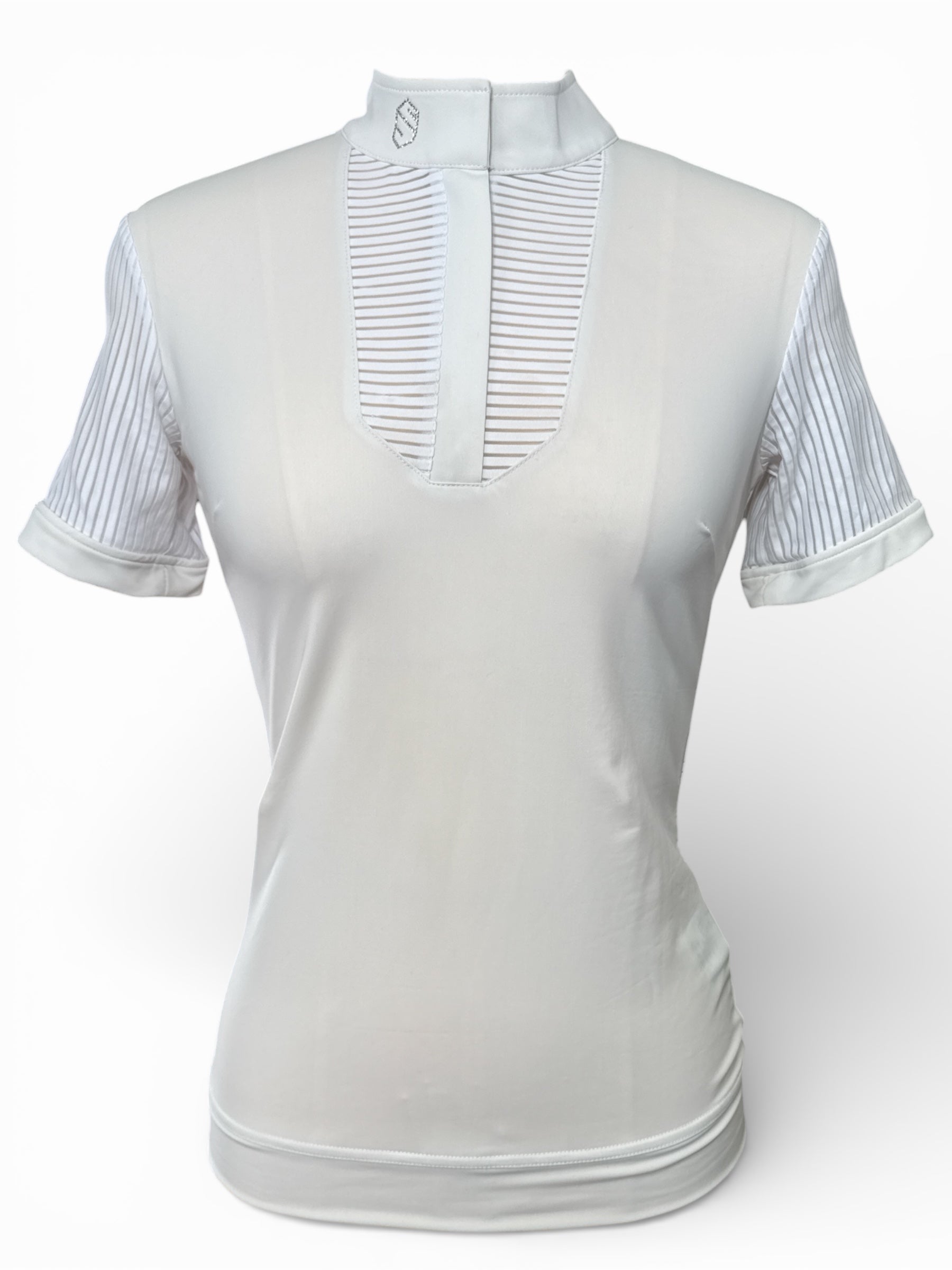 Samshield Apolline Short Sleeve Women's Show Shirt - White / Size XS
