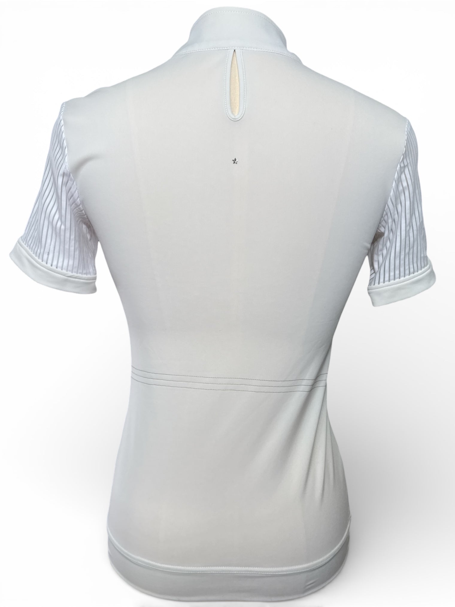 Samshield Apolline Short Sleeve Women's Competition Polo Shirt White, Size XS