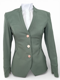 Horse Pilot Women's Aerotech Show Jacket Smooth Green / Size FR 36