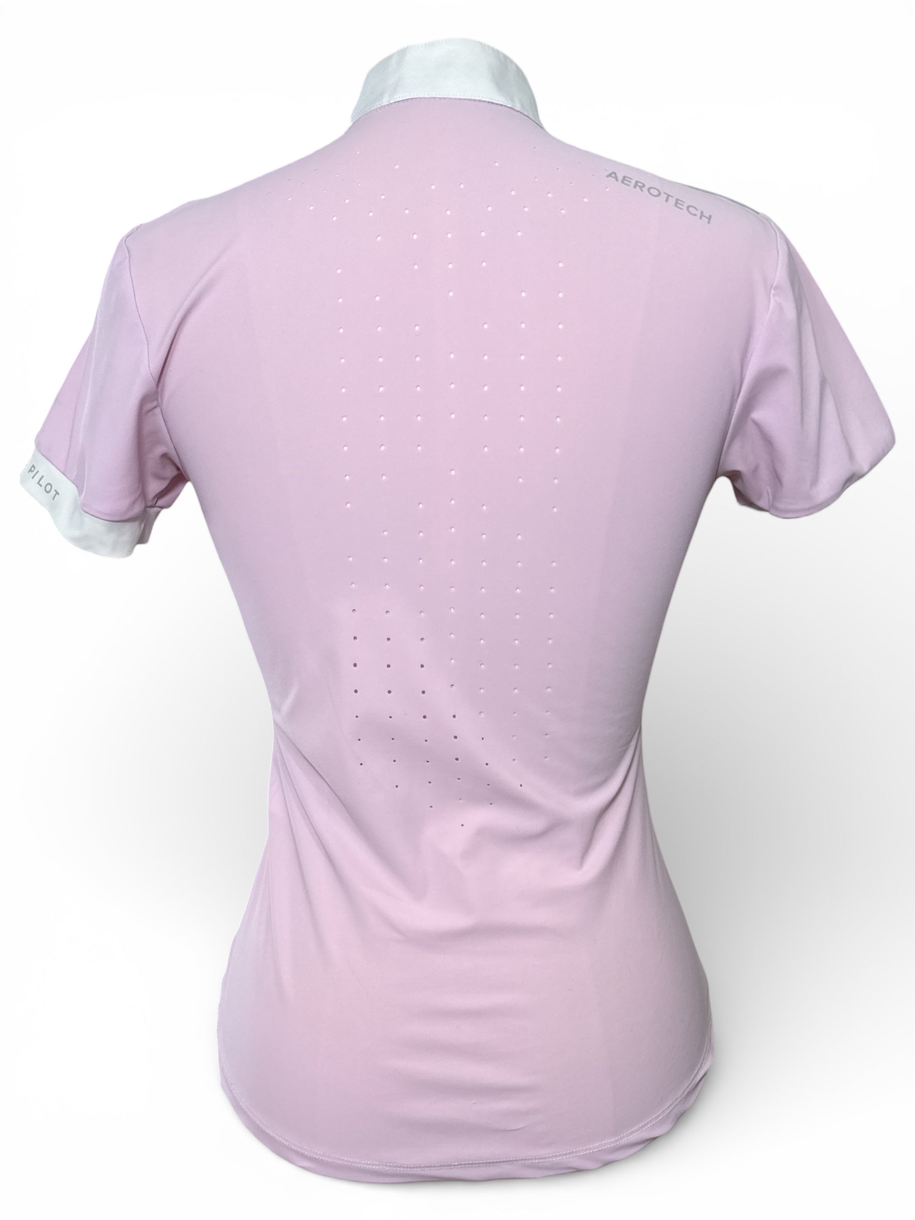 Horse Pilot Aerolight Short Sleeve Shirt Pink XS