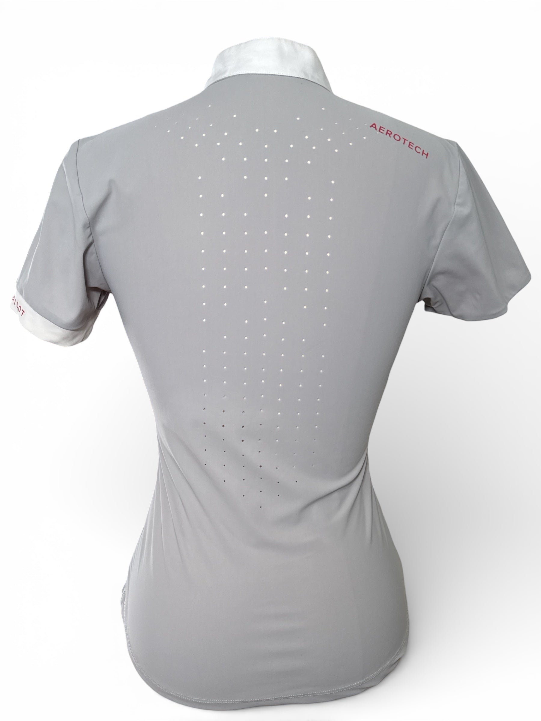 Horse Pilot Aerolight Short Sleeve Shirt Grey XS