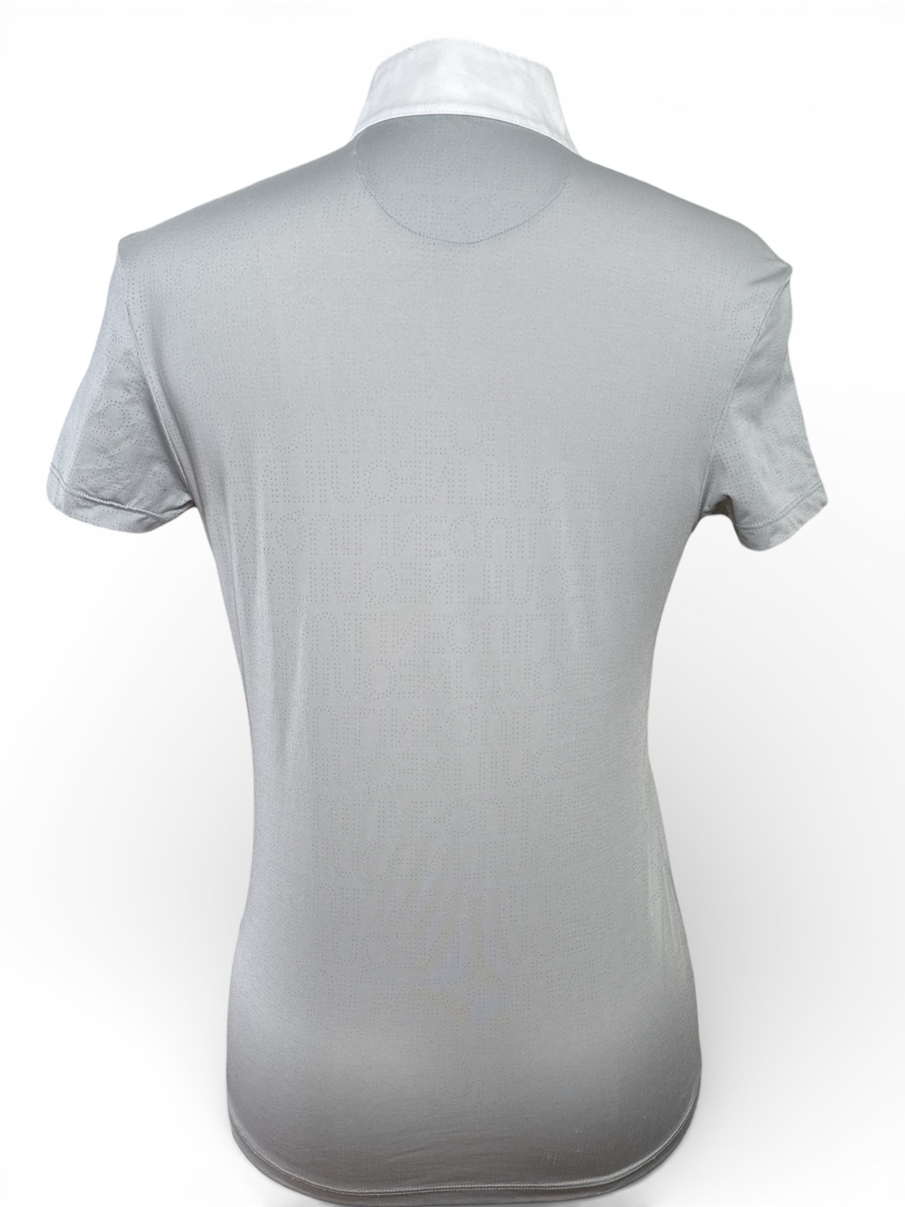 Equiline Clarac Women's Competition Show Shirt- Grey / Size XS