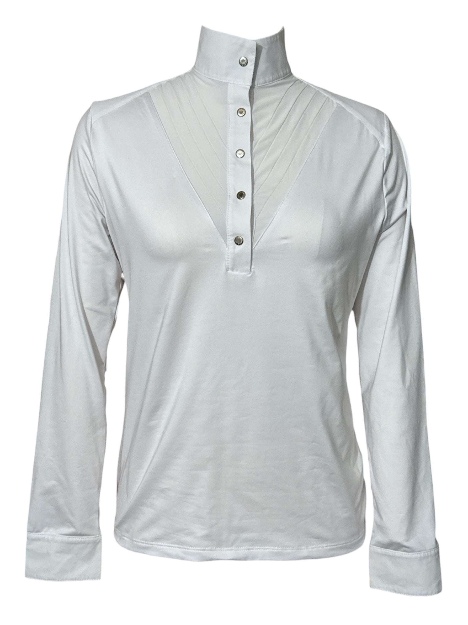 Criniēre Amelie Show Shirt - White / Size Small