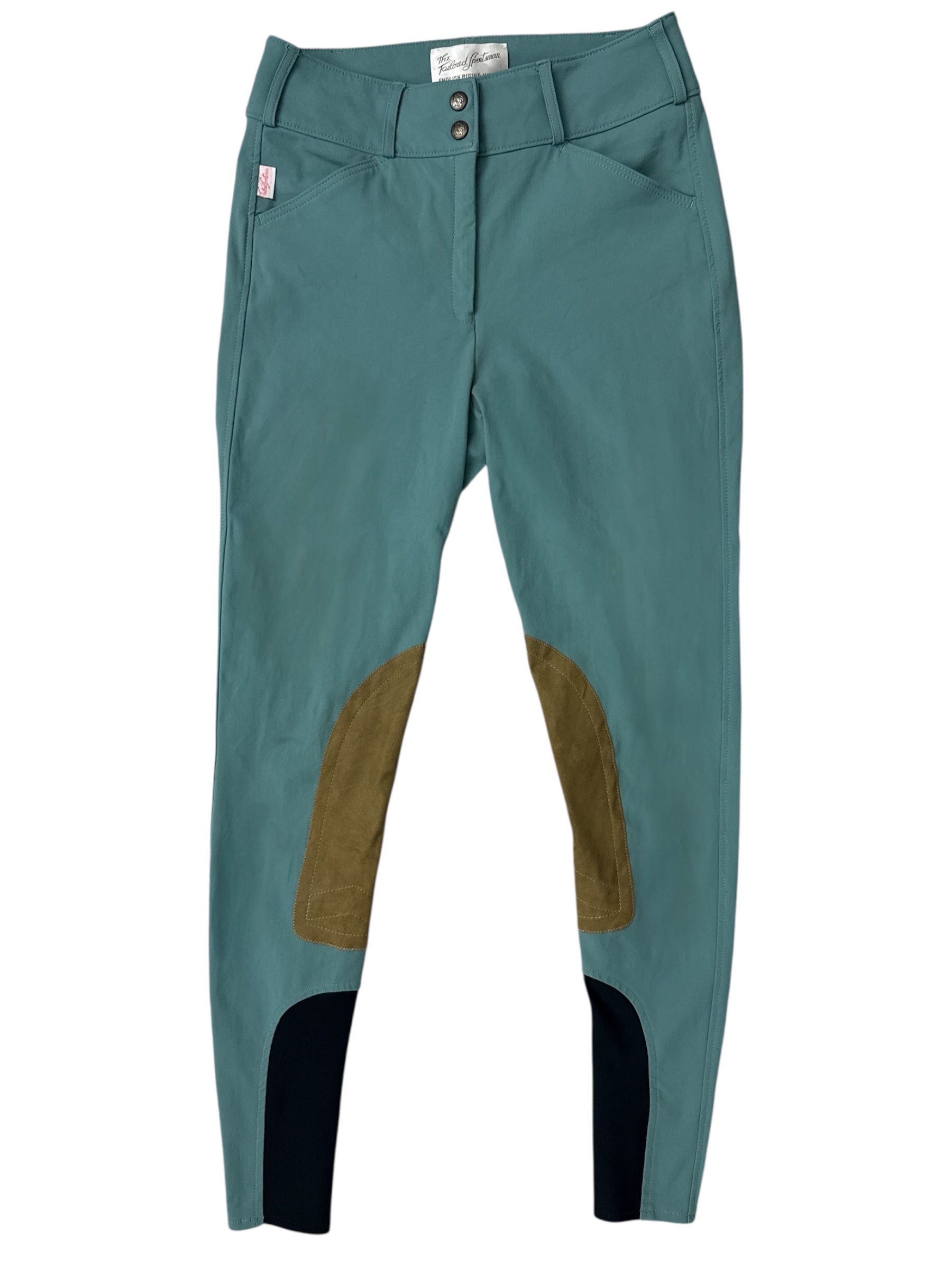 The Tailored Sportsman Sock Bottom Trophy Hunter Breech (style #1923) Spa Blue /  Size 28