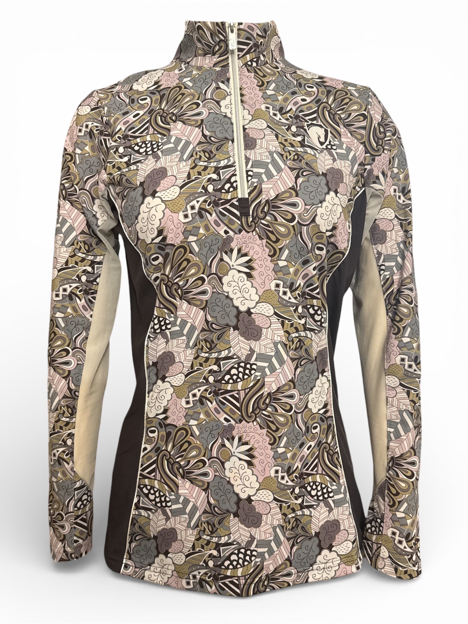 Arista Equestrian Pucci Long Sleeve Mesh Sunshirt -  Size Small