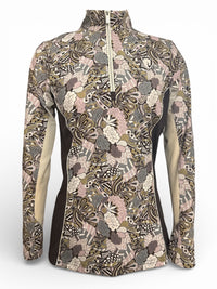 Arista Equestrian Pucci Long Sleeve Mesh Sunshirt -  Size Small