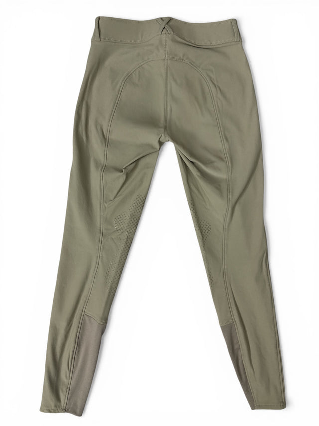 Horze Grand Prix Silicone Knee Patch Breeches - Tan / Size US 24