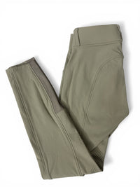 Horze Grand Prix Silicone Knee Patch Breeches - Tan / Size US 24