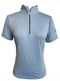 Ovation Women's Signature AirFlex Sport Shirt - Blue Mist / Size Small