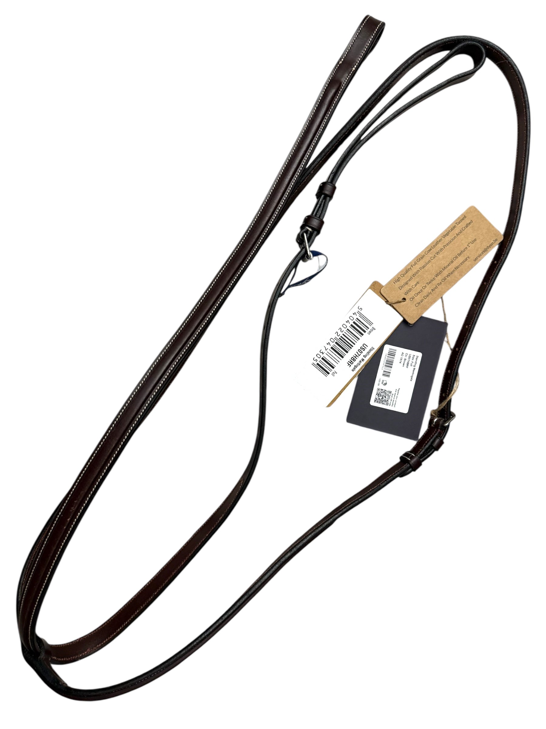 Dy'on Standing Martingale Brown / Full Size -  NEW