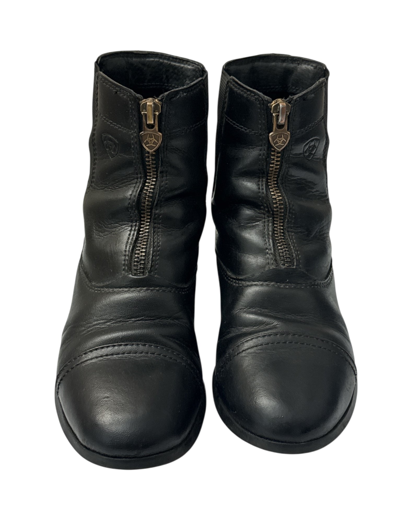Ariat Kids Devon Paddock Boots - Black / Size 3 Youth