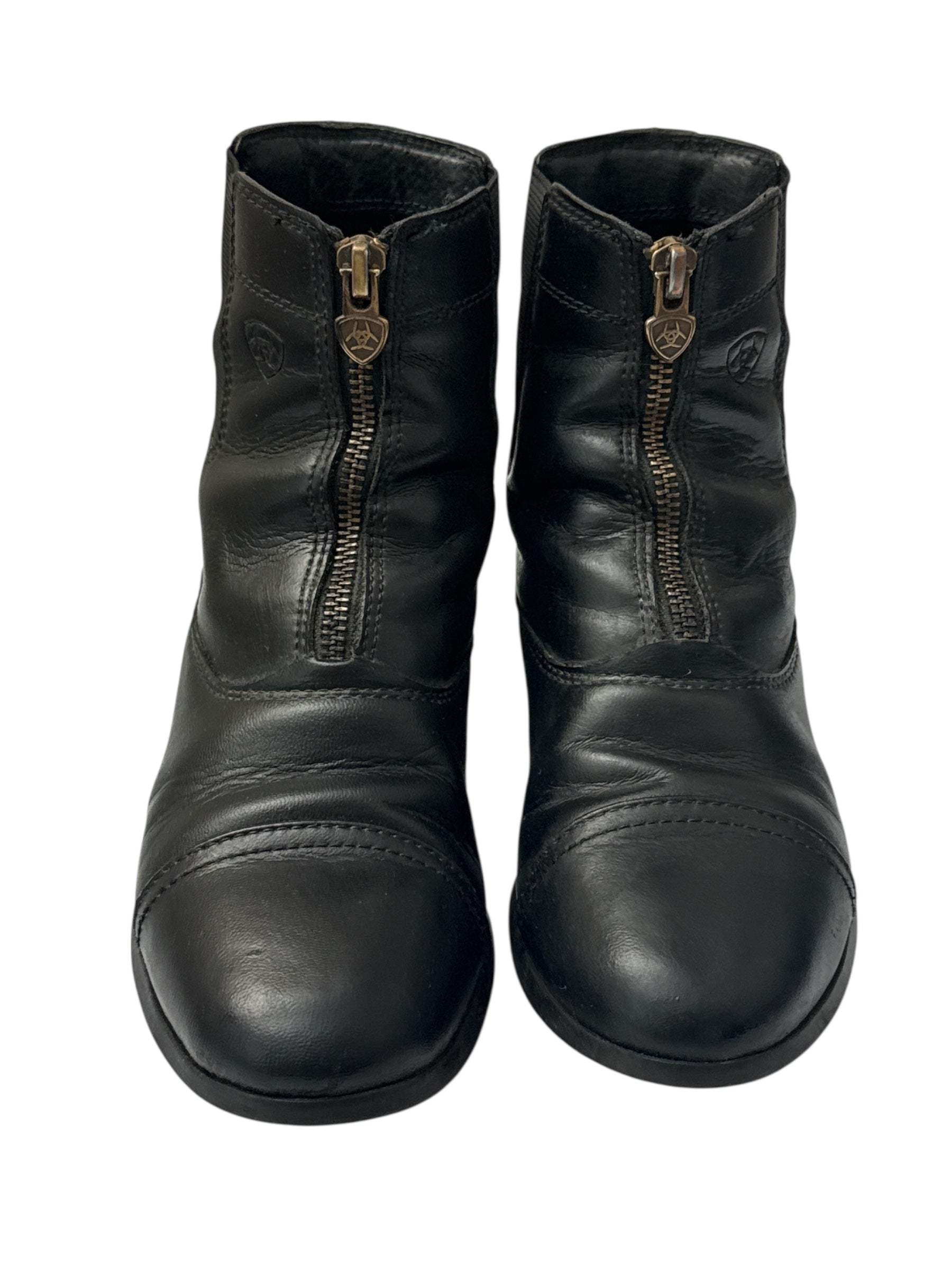 Ariat Kids Devon Paddock Boots - Black / Size 3 Youth