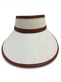 Dada Sport Sultane Equestrian Visor - Ecru / One Size