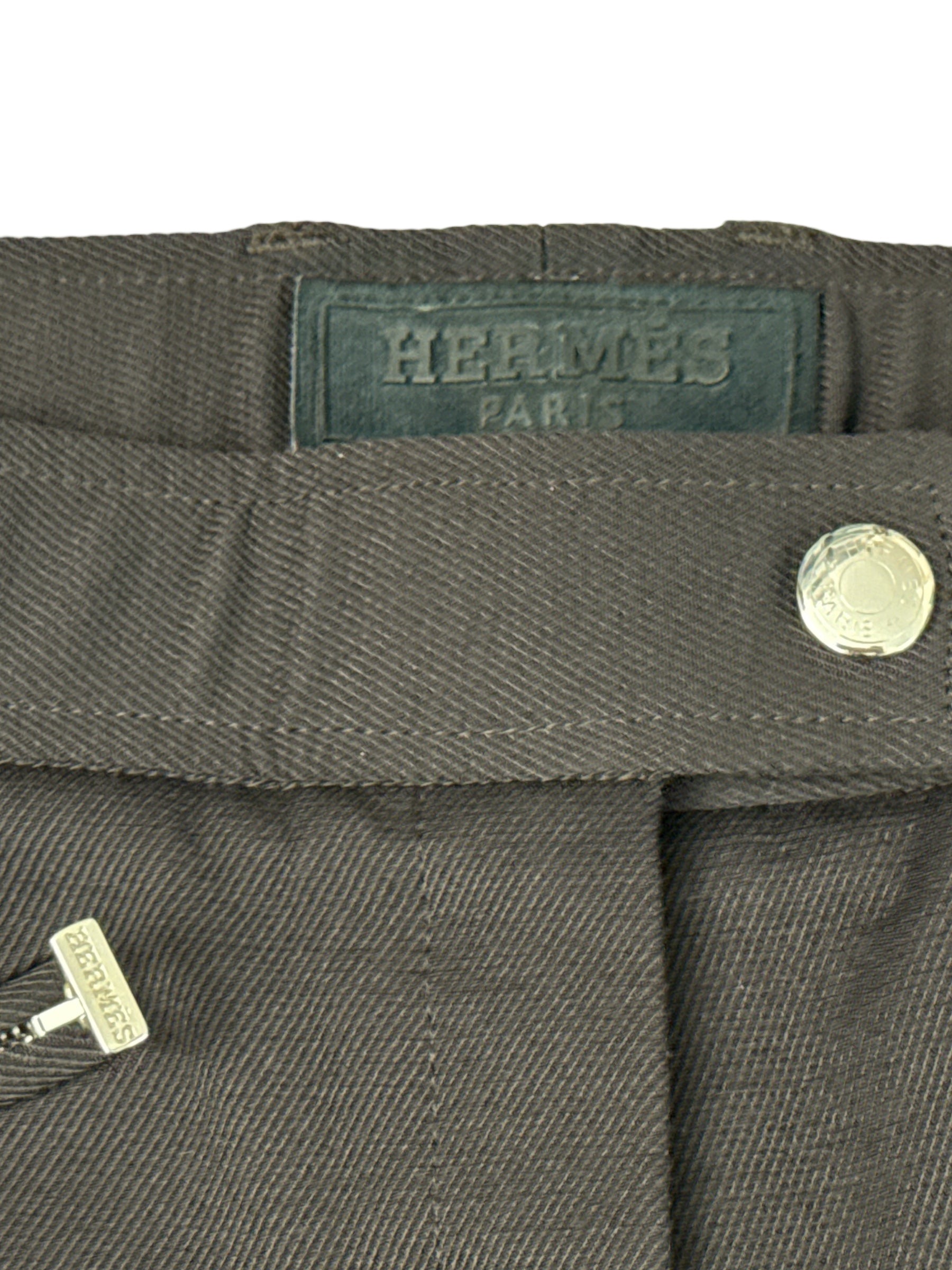 Hermes Jump  Breeches - Brown / Size Medium (US 28)