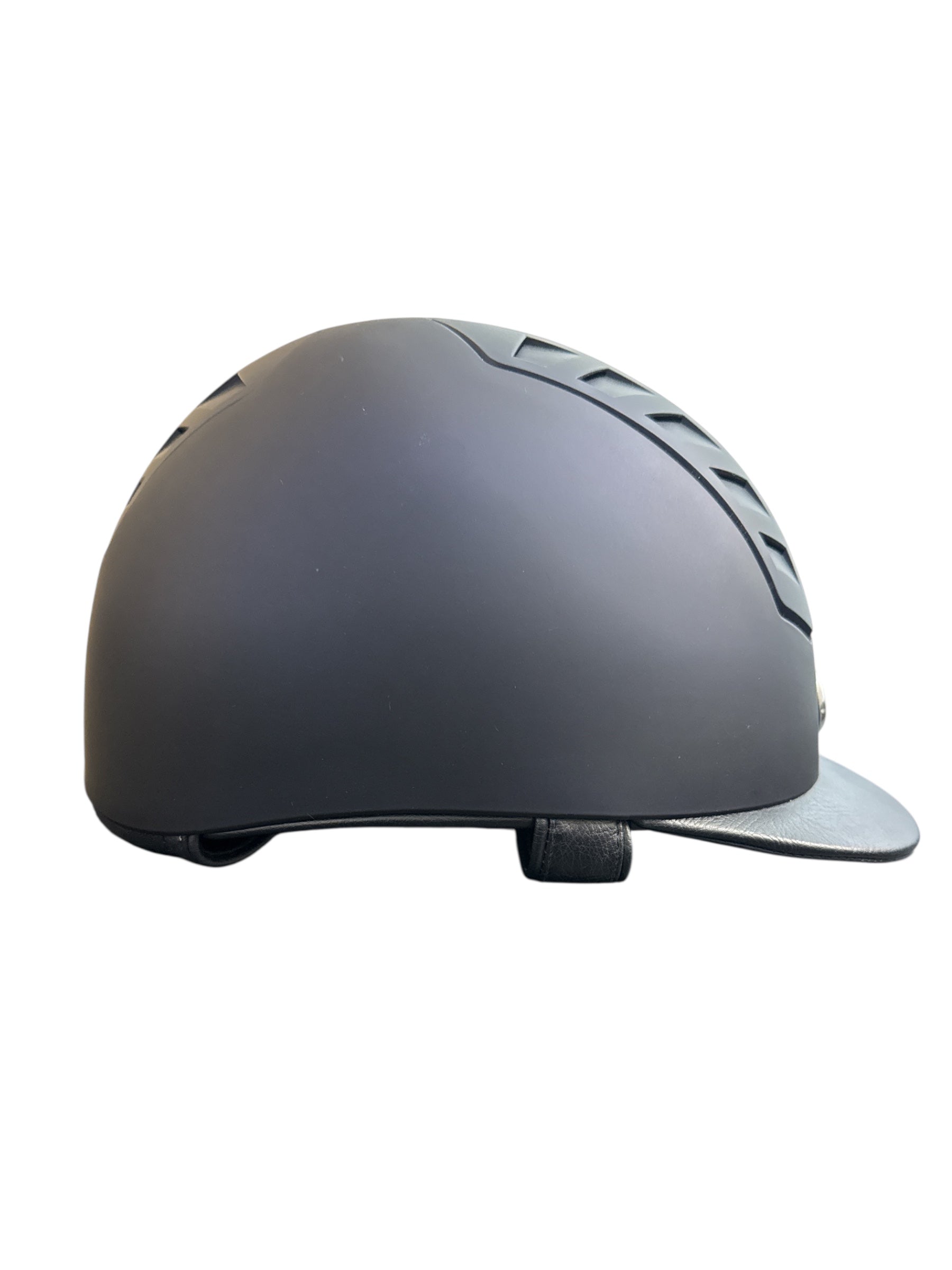 EQ3 Smooth Top Riding Helmet - Navy Blue / Size 61 cm  NEW