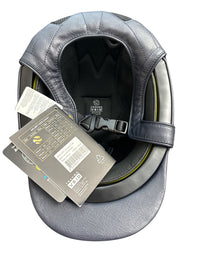 EQ3 Smooth Top Riding Helmet - Navy Blue / Size 61 cm  NEW