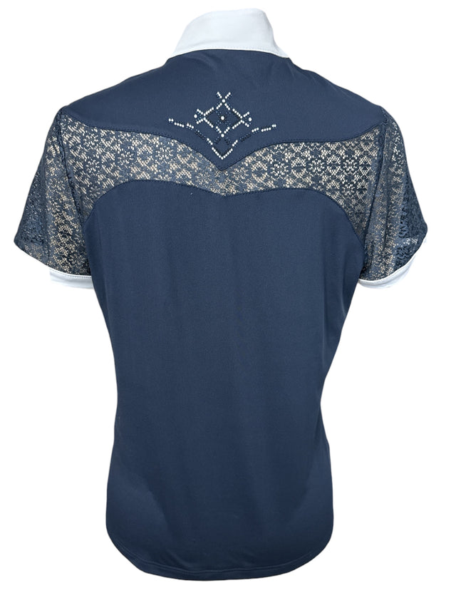 Fair Play Women's Rozzie Show Shirt - Navy / Size 42/US 30 (XL)   NEW