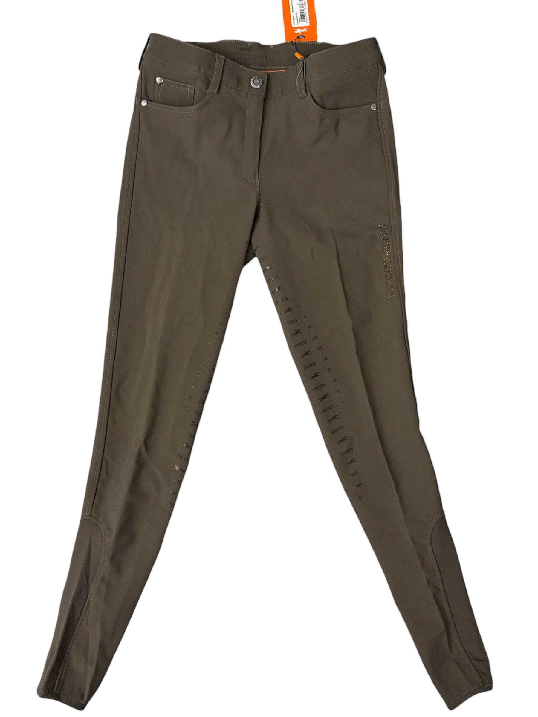 Schockemohle Chayenne Full Seat Breeches - Taupe/ Size EU 36 (US 24)   NEW