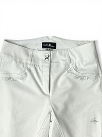Fair Play Daisy Chic Full Seat Breeches - White / Size EU 38 (US 28)  NEW