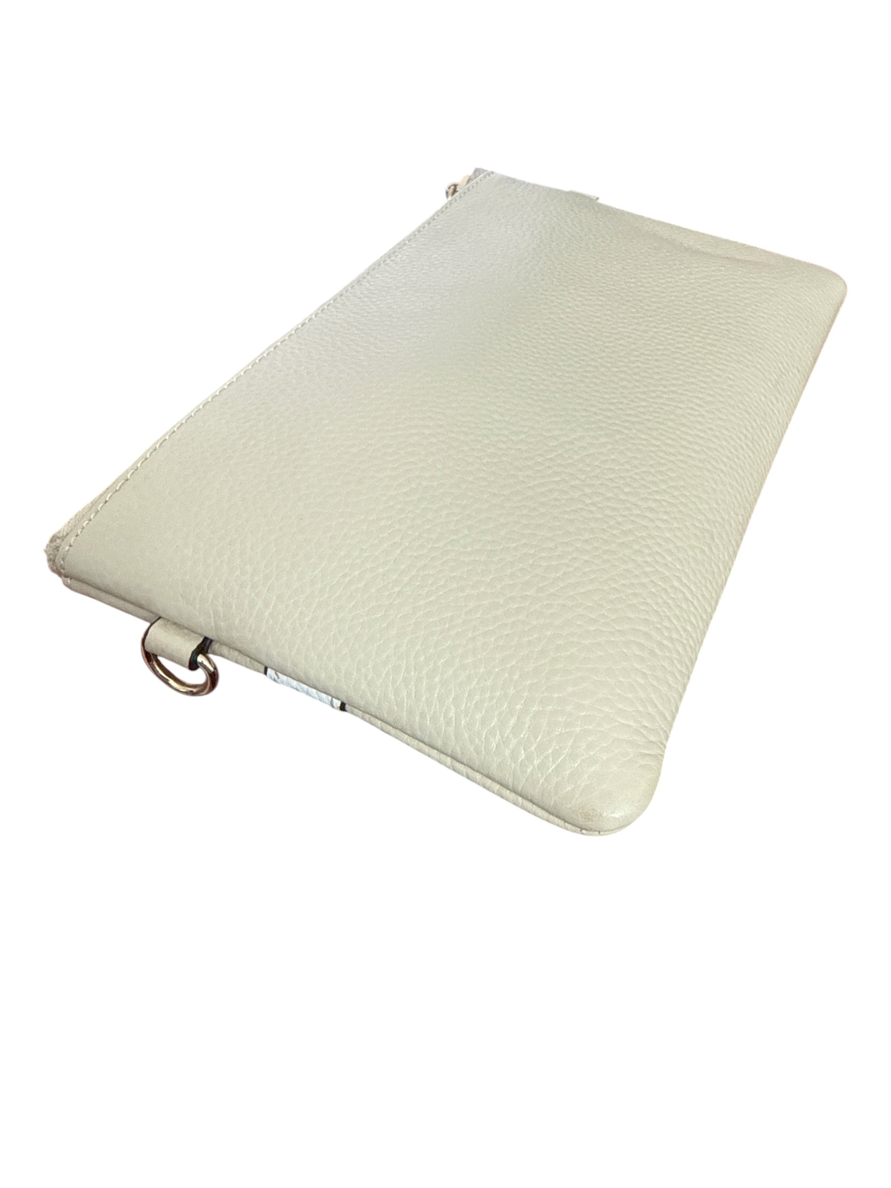 Tucker Tweed Equestrian The Wellington Wristlet - Cream / Sand   NEW