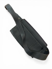 Urban Equestrian Belt Bag - Dark Brown Leather