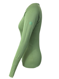 TKEQ The 'KENNEDY' Seamless 2.0 Long Sleeve - Green / Size S/M