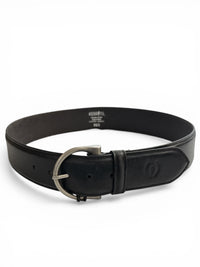 Kerrits Women's Simple D Leather Belt - Black - Size XS/S   NEW