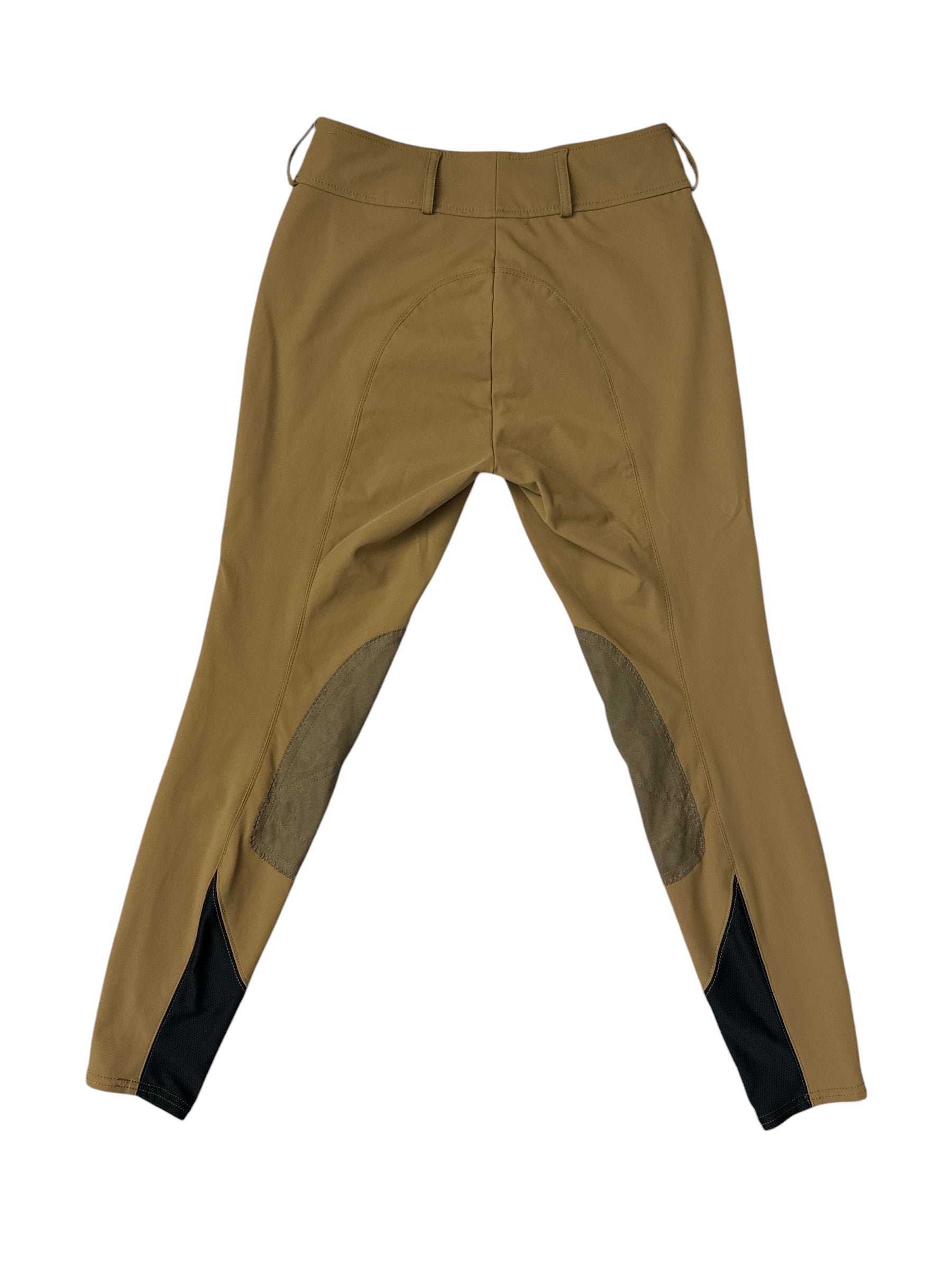 RJ Classics Anna Mid Rise Knee Patch Breech - Dijon / Size US 26 R