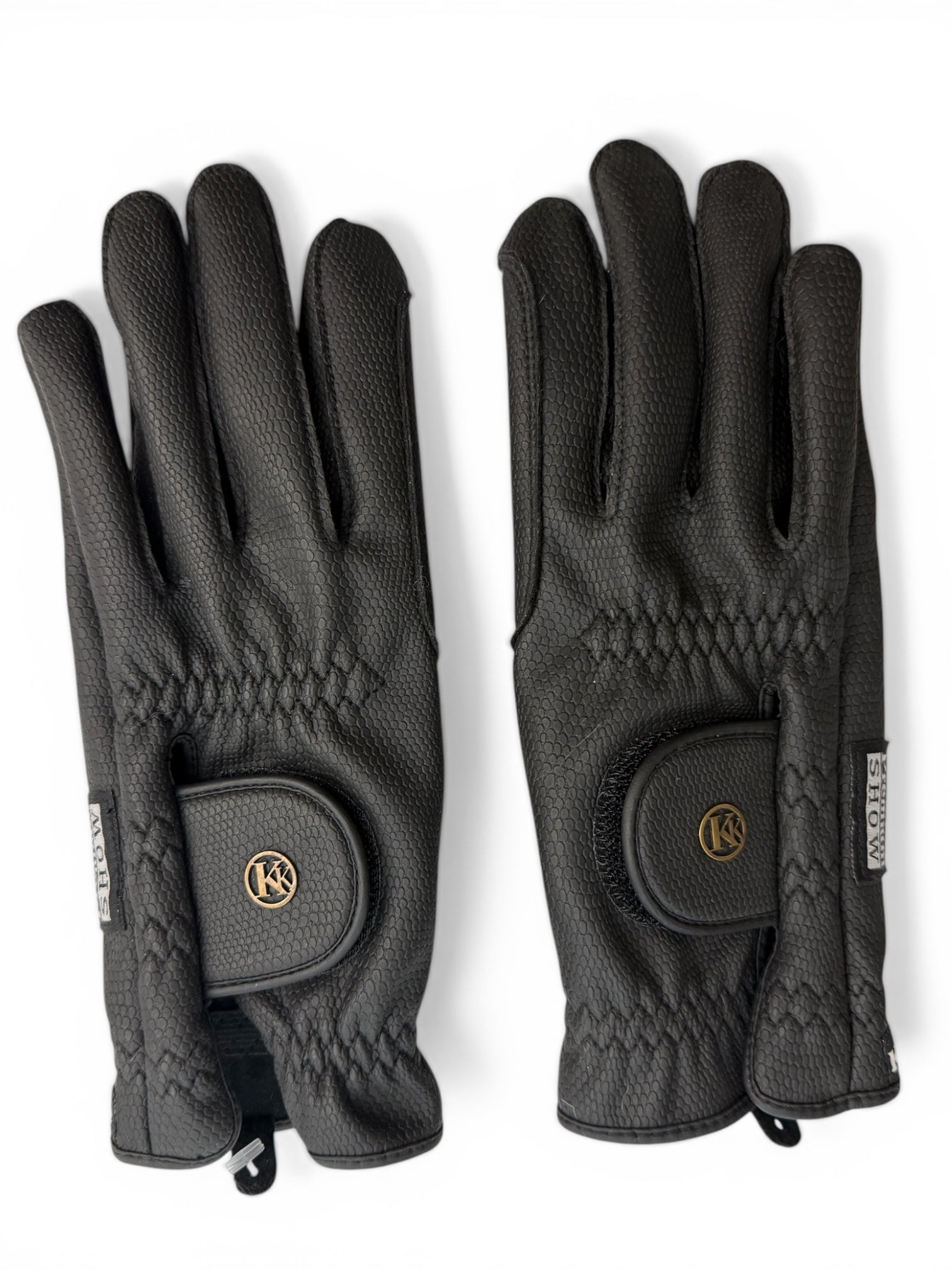 Kunkle Winter Show Glove - Unisex Black  Size 8 1/2   NEW