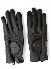 Kunkle Winter Show Glove - Unisex Black  Size 8 1/2   NEW