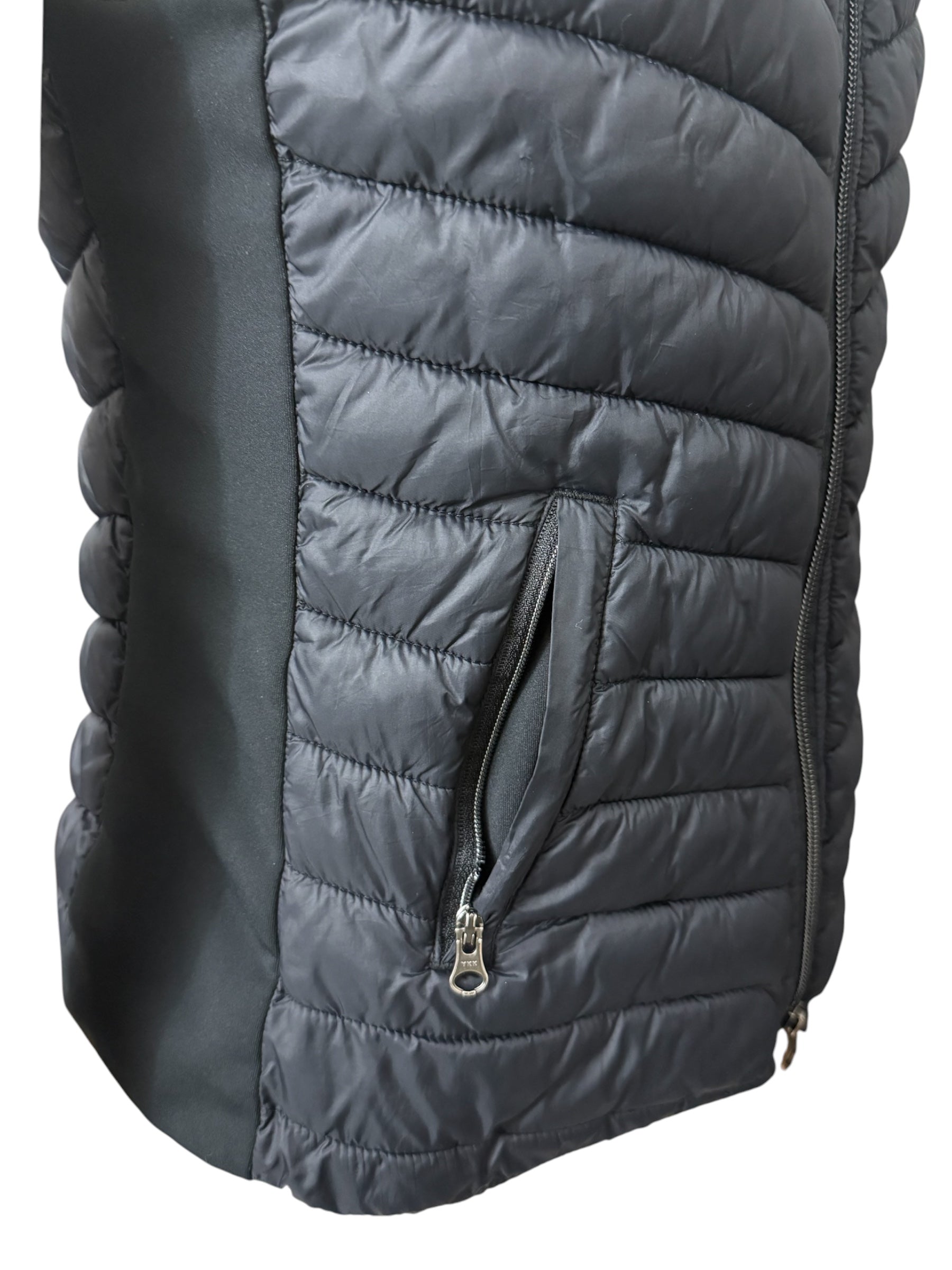 RJ Classic Harlie Puffer Vest - Black / Size Small
