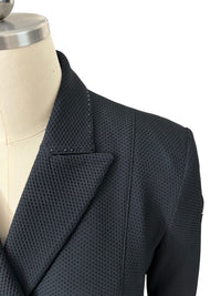 Animo Lussuria Mesh Competition Shadbelly Show Coat - Black / IT 46