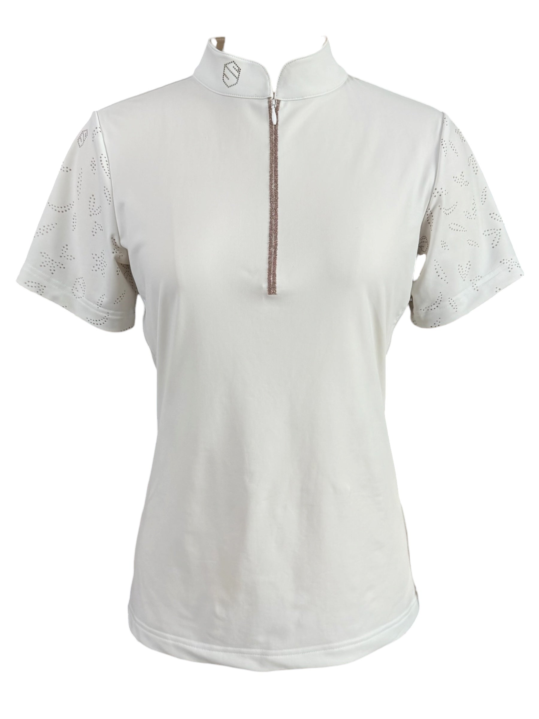 Samshieild Aloise Show Shirt - White / Rosegold Size XL