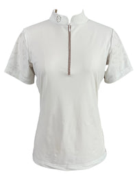 Samshieild Aloise Show Shirt - White / Rosegold Size XL