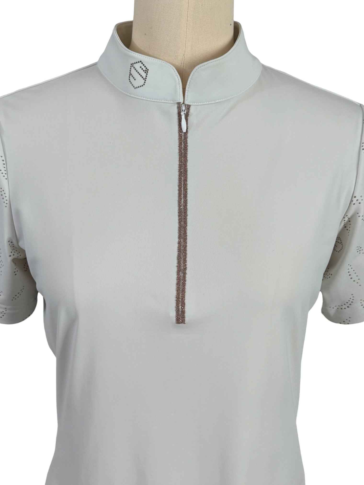 Samshieild Aloise Show Shirt - White / Rosegold Size XL