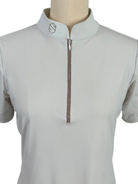 Samshieild Aloise Show Shirt - White / Rosegold Size XL