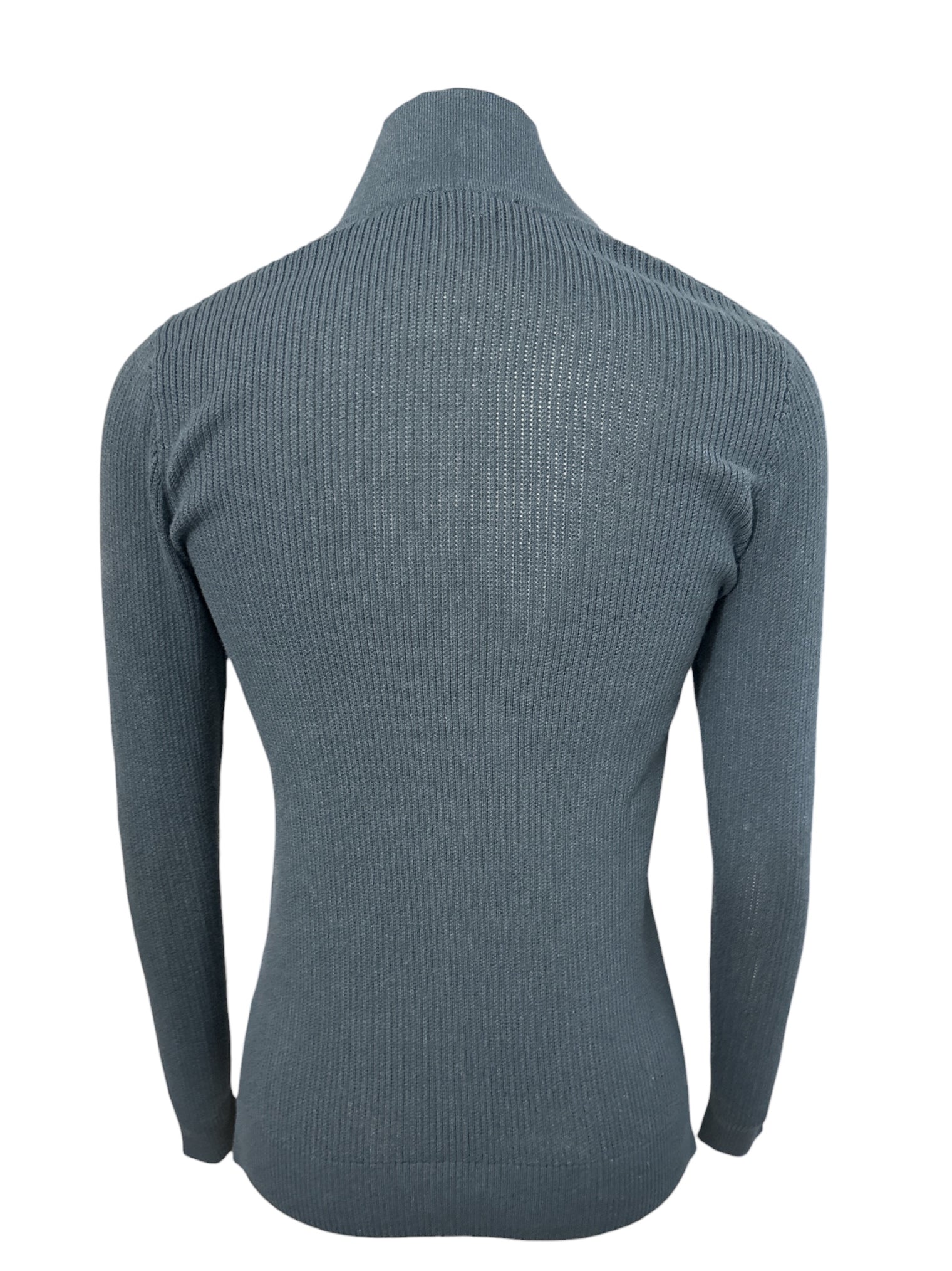 TKEQ Polo Classic Sweater - Grey / Size Small