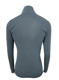 TKEQ Polo Classic Sweater - Grey / Size Small