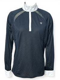 Ariat Sunstopper Pro 2.0 Show Shirt - Black / Size Large