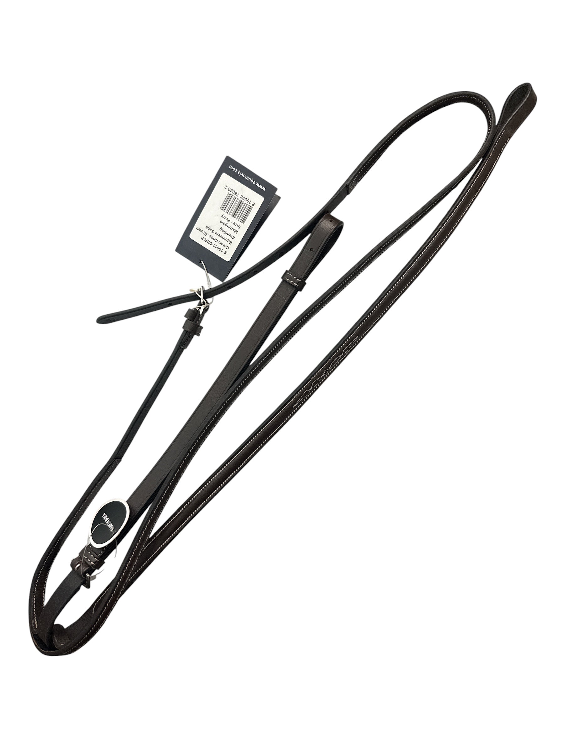 Equinavia Saga Fancy Stitch Standing Martingale - Cob  NEW