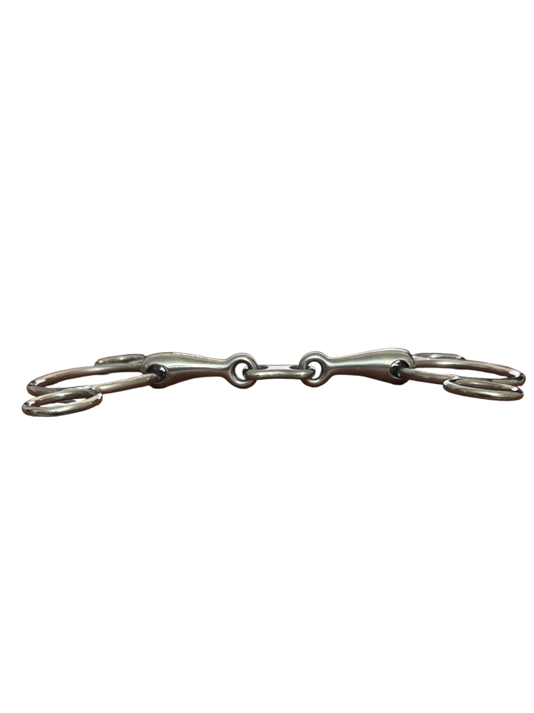 Centaur French Link 2-Ring Elevator Gag Bit  / Size 5"  NEW