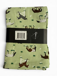 Hunt Seat Paper Co. Cotton Daydreaming Napkins - Green / Set of 4   NEW