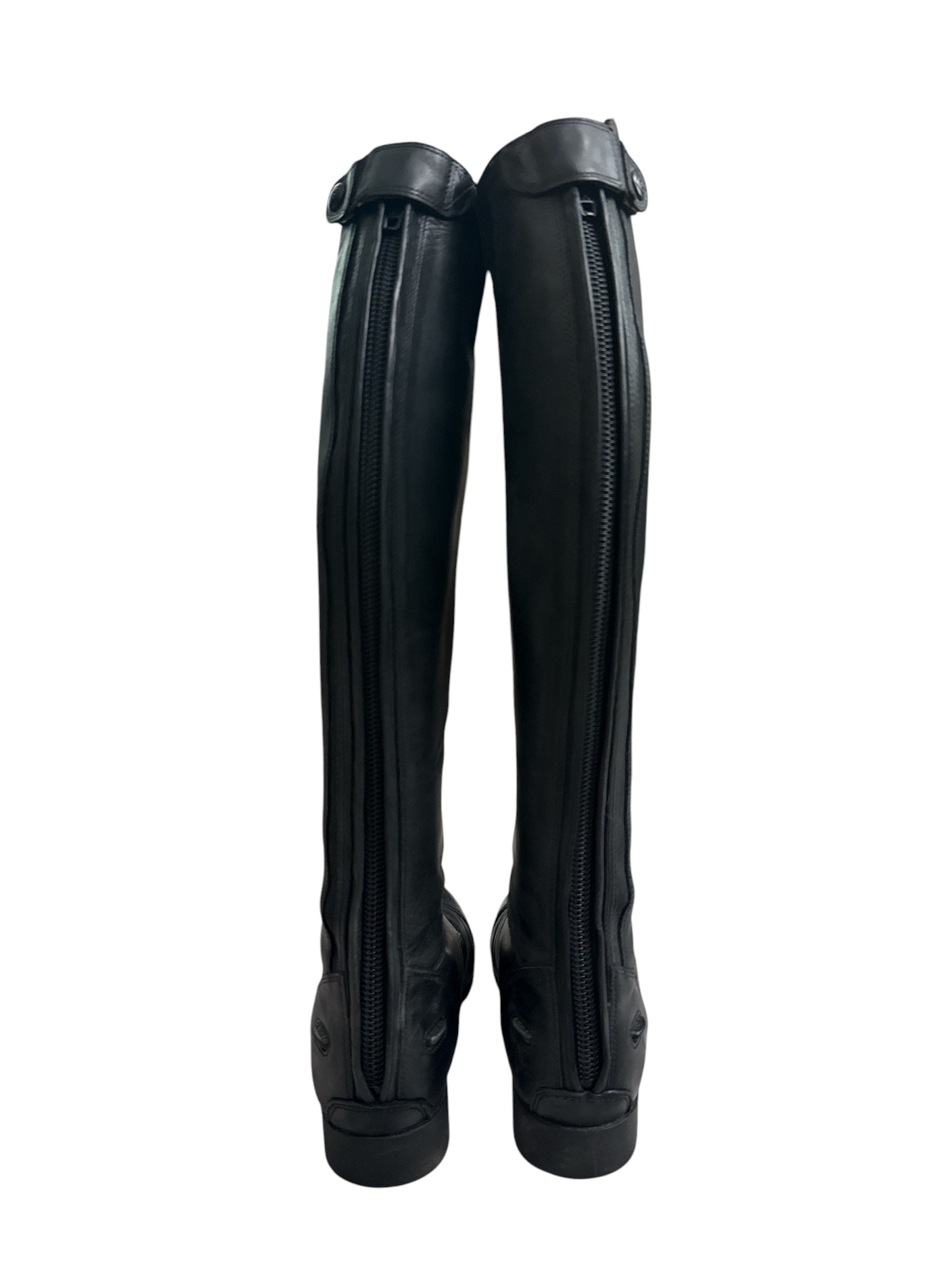 Ariat Women's Heritage Contour II Field Zip Tall Riding Boots -  Black /Size 8.5 Medium Height / Full Calf